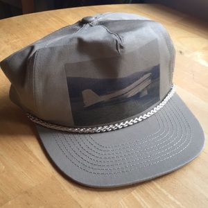 Pilot hat 5 panel adjustable SnapBack aviation airline trucker cap